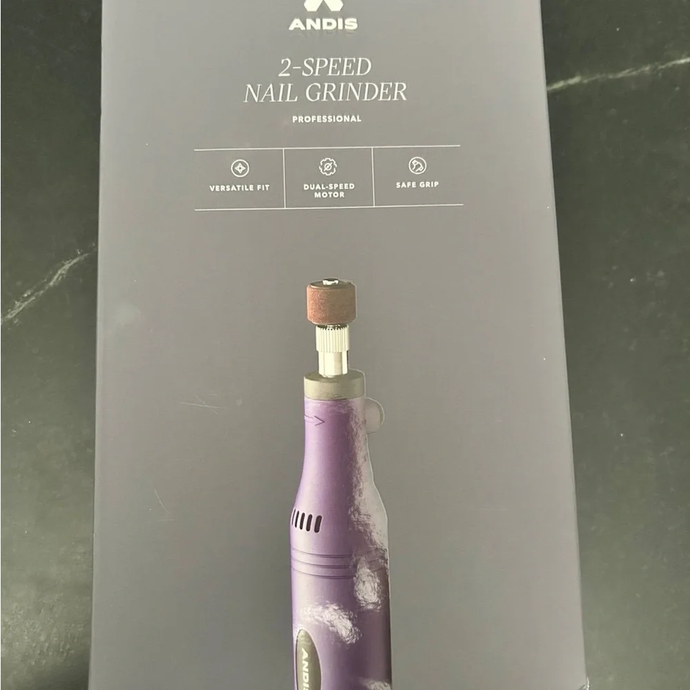 Andis Purple 2-Speed Professional Nail Grinder